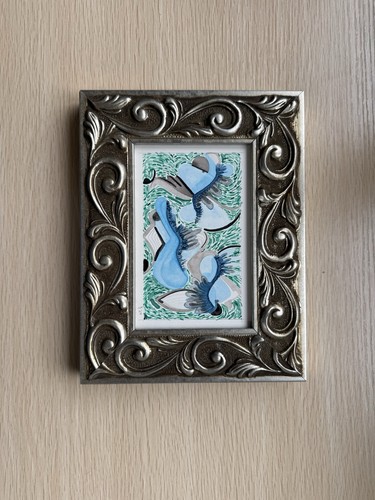 Original abstract watercolor - original,